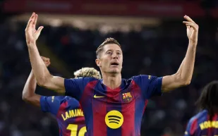 بعقد يصل لـ 30 مليون يورو..  برشلونة يحدد بديل ليفاندوفسكي