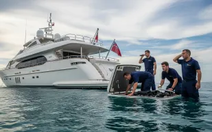 عطل مفاجئ يصيب اليخت الفاخر Lady S بقيمة 200 مليون دولار (فيديو)