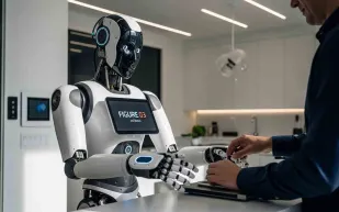 بتمويل من جيف بيزوس.. "فيغر 03" أول روبوت منزلي يخدم البشر (فيديو)