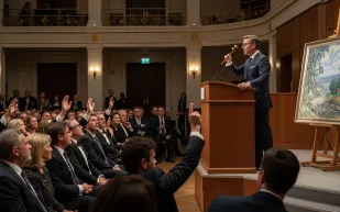 مزاد استثنائي في نيويورك يكشف أسرار مجموعة فنية نادرة