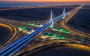 الجسر البري السعودي.. مشروع تاريخي يربط البحر الأحمر بالخليج العربي