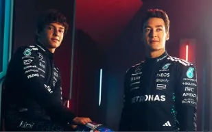 مرسيدس تعلن رسميًا استمرار راسل وأنتونيلي في موسم 2026