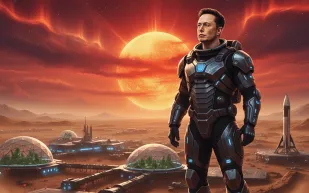 إيلون ماسك يلمح إلى أن نهاية حياته قد تكون على المريخ!