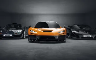 ماكلارين تشعل الحلبة بسيارتها W1 الجديدة قبل إطلاقها الرسمي