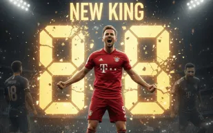  هاري كين يحطم رقم ميسي الأسرع في تاريخ الدوريات الخمسة الكبرى