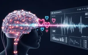 دراسة تكشف كيف يمكن للذكاء الاصطناعي التنبؤ بالعواطف الرومانسية باستخدام إشارات الدماغ