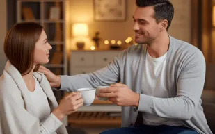 الحب في الأفعال والكلمات: أسرار تعبير الرّجل عن مشاعره لزوجته بذكاء