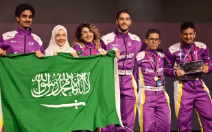 إنجاز سعودي عالمي في نهائيات سباق أرامكو STEM 2025