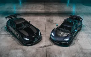 مزاد نادر لسيارتي AMG ONE وGT Black Series بسعر جذاب