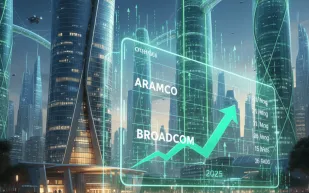 أرامكو تتفوق على برودكوم ضمن أكبر 25 شركة عالميًا في 2025