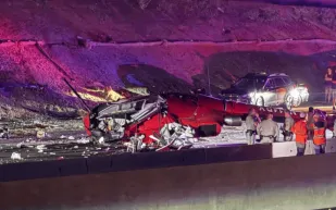 سقوط مروحية طبية في ساكرامنتو.. ونجاة سائق من “الموت المحقق”