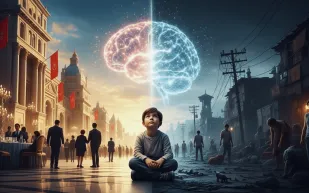 دراسة صادمة: عدم المساواة الاقتصادية يغير بنية دماغ الأطفال