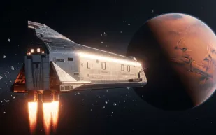 إيلون ماسك يحقق حلمه الكبير.. "ستارشيب" تقترب من المريخ بخطوة تاريخية (فيديو)