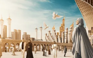 ولي العهد السعودي يطلق مشروع "بوابة الملك سلمان" في مكة المكرمة (تفاصيل)