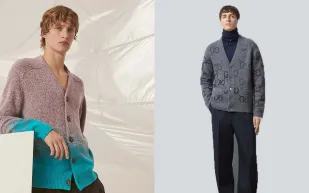 عودة الكارديغان: أناقة الرجل العصري تتجدّد بخيارات خريفية فاخرة