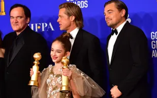 مشهد لم يكن في النص.. سرّ انهيار دي كابريو الذي فاجأ تارانتينو (فيديو)