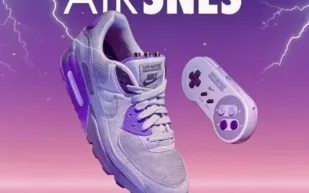 حذاء أم منصة ألعاب؟ Nike AIR SNES يدمج الأناقة بالذكاء التكنولوجي