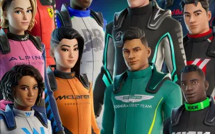 تعاون جديد بين فورمولا 1 ولعبة Fortnite يتجاوز التوقعات