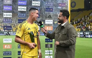 رونالدو بعد الثنائية: قلبي كان يخفق أثناء الركلة وهدفي الدوري (فيديو) 