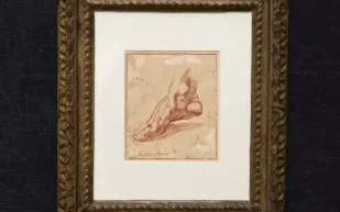 "القدم اليمنى للعرافة الليبية": عمل نادر لمايكل أنجلو يصل مزاد نيويورك