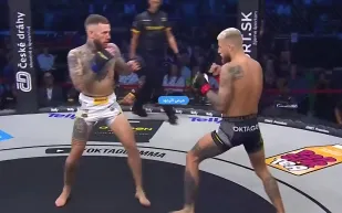 4 ضربات قاضية في لحظة جنونية..  تفاصيل نزال "أوكتاغون 79" (فيديو)