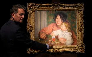 صفقة فنية نادرة.. لوحة "رينو" تباع في مزاد علني متجاوزة التوقعات