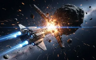 ثلاثة رواد صينيين عالقون في الفضاء بعد اصطدام مركبتهم بجسم مجهول