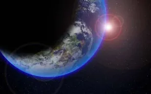 اكتشاف جديد يربط بين تشكل القمر وظهور الماء على الأرض  