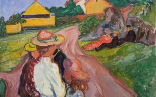 لوحة "ليلة منتصف الصيف" لإدفارد مونك تتصدر مزاد الخريف.. تعرف على السعر