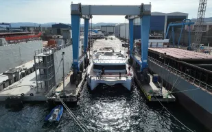 من إسطنبول إلى العالم.. يخت VisionF 101 تحفة بحرية من الألمنيوم