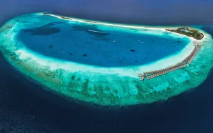 جزيرة Here.. فصل جديد من الفخامة في المالديف