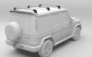 صور مسرّبة تكشف تفاصيل Baby-G EQ الكهربائية الصغيرة من مرسيدس