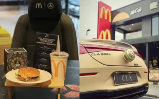 من السيارات إلى البرجر.. مرسيدس وماكدونالدز تفاجآن الجميع