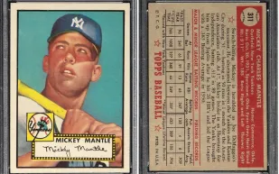 صراع هواة الجمع يبدأ.. بطاقة ميكي مانتل النادرة في مزاد تاريخي