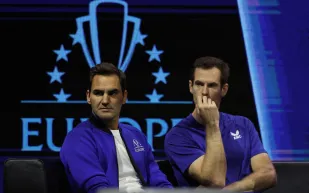 آندي موراي يكشف الجانب الخفي لفيدرير في عالم التنس!