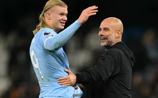 بيب جوارديولا يعلق بسخرية بعد فوز سيتي 5-4 على فولهام