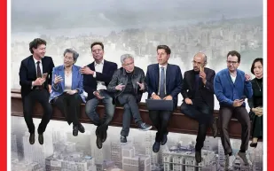 مهندسو الذكاء الاصطناعي يتربعون على عرش تايم لعام 2025