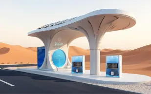 دبي تدشن أول محطة عالمية لاستخراج المياه من الهواء