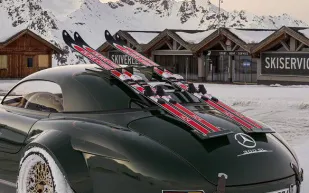 إعادة إحياء أيقونة مرسيدس 300 SL بتصميم Ski Edition الجديد والمميز