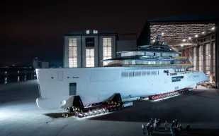 أول يخت من طراز Oceanco Simply Custom بطول 80 مترًا ينتقل إلى مرحلة التجهيز