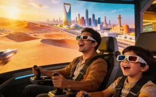 حلّق فوق السعودية..تعرف على أسعار وطرق حجز تذاكر Flying Over Saudi بموسم الرياض