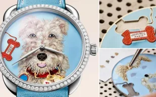كلاب على الميناء.. Hermès تقدم ساعات فنية استثنائية تتجاوز قيمتها 100 ألف دولار