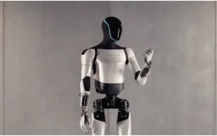 روبوت أوبتيموس التابع لإيلون ماسك يسقط بطريقة مضحكة في معرض ميامي (فيديو)