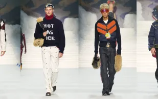 عندما تجتمع الرياضة بالموضة الفاخرة : عرض أزياء علامة "Dsquared" لخريف وشتاء 2026