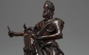 عرض تمثال برونز هنري الرابع على صهوة جواده في مزاد علني.. وهذا سعره