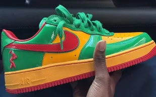 بريق الألماس يلتقي بـ Nike.. شاهد التصميم الاستثنائي لحذاء الفنان "ليل ياتشي"
