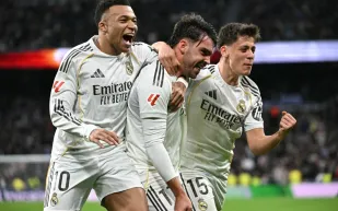 ريال مدريد ينتصر بثنائية في أول ظهور لأربيلوا بالدوري