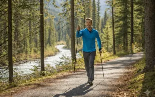  المشي النوردي: طريقة مبتكرة لتحسين لياقة جسمك بالكامل