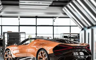 بوغاتي ميسترال تحتفي بآخر ظهور لمحرك W16 الأسطوري (فيديو)