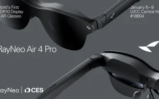 RayNeo Air 4 Pro تنطلق عالميًا.. أول نظارة واقع معزز بدعم معيار HDR10